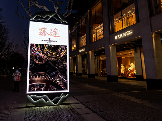 杭州|湖滨路艺术景观矩阵屏